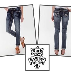 Rock Revival Skinny Jeans “JULY” Low Rise